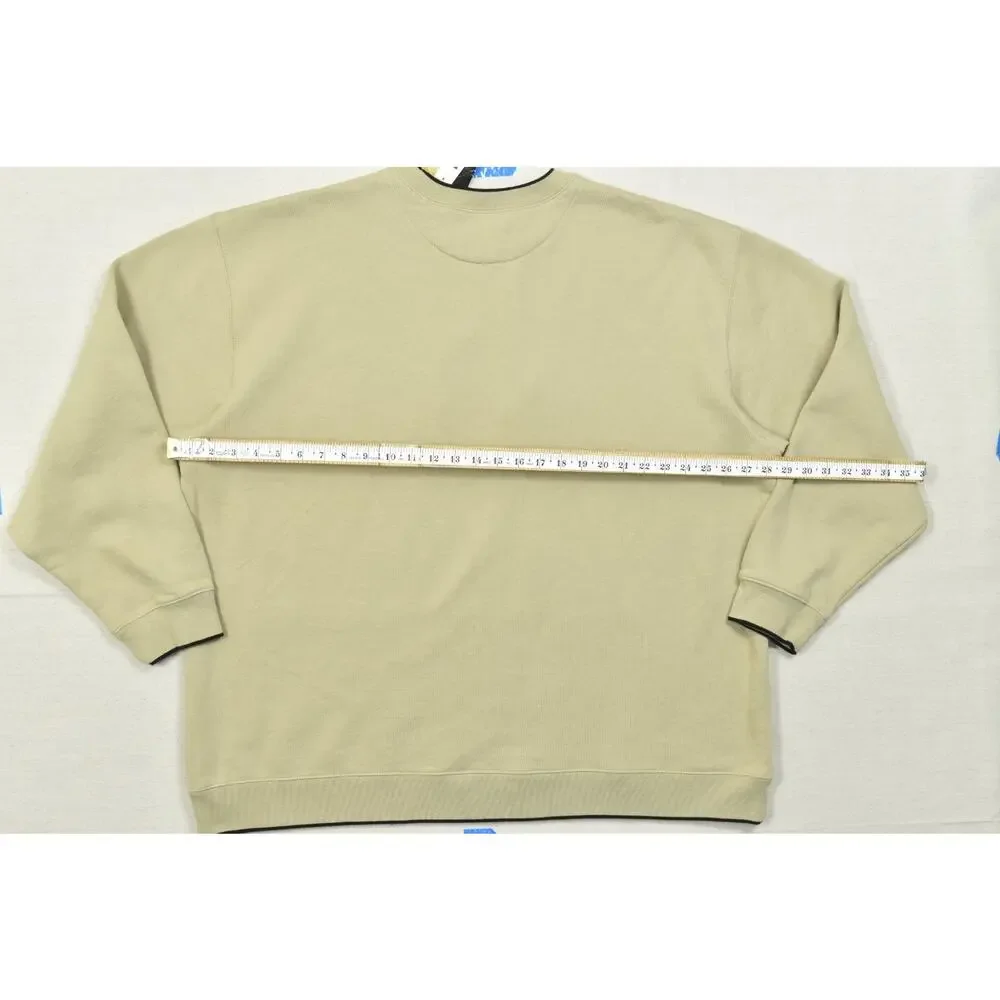 Croft & Barrow XXL Legends Outfitters Tan Embroidered Lab Dog Fleece Sweatshirt - Picture 8 of 8